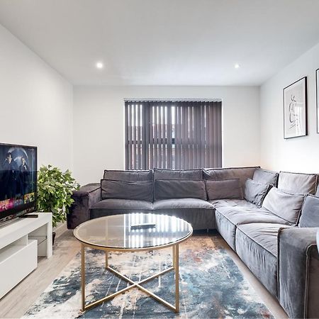 Ebra Stays - Choice Of 2 Or 3 Individual Beds - Luxury New Build Apartment ✪ City Centre, Digbeth ✓ Smart Tv'S & Large Corner Sofa - Birmingham Eksteriør billede