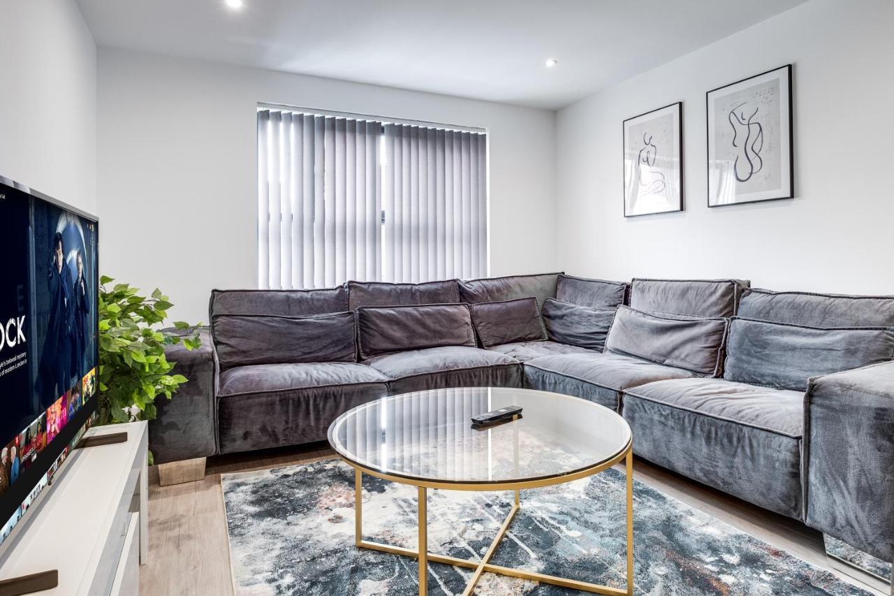 Ebra Stays - Choice Of 2 Or 3 Individual Beds - Luxury New Build Apartment ✪ City Centre, Digbeth ✓ Smart Tv'S & Large Corner Sofa - Birmingham Eksteriør billede