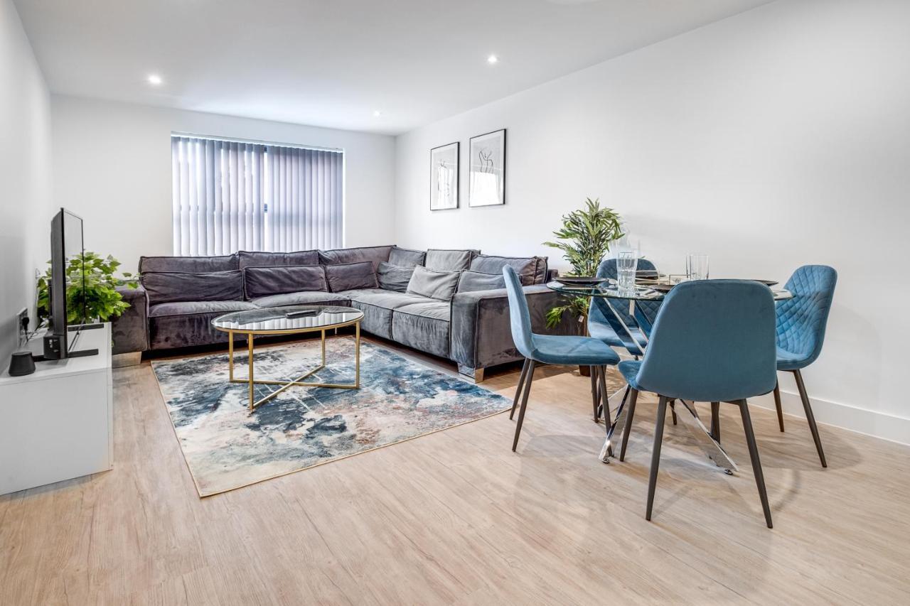 Ebra Stays - Choice Of 2 Or 3 Individual Beds - Luxury New Build Apartment ✪ City Centre, Digbeth ✓ Smart Tv'S & Large Corner Sofa - Birmingham Eksteriør billede