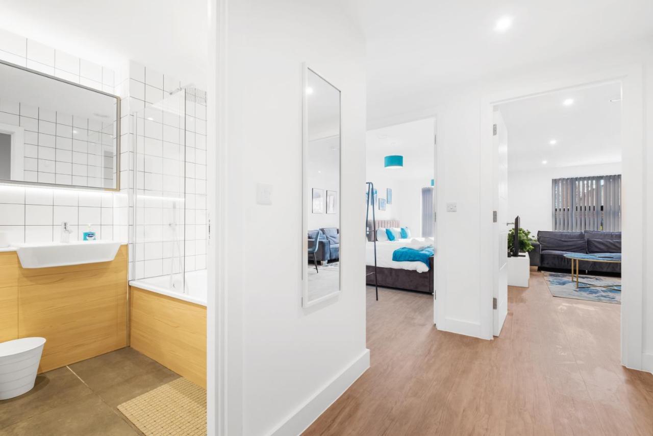 Ebra Stays - Choice Of 2 Or 3 Individual Beds - Luxury New Build Apartment ✪ City Centre, Digbeth ✓ Smart Tv'S & Large Corner Sofa - Birmingham Eksteriør billede